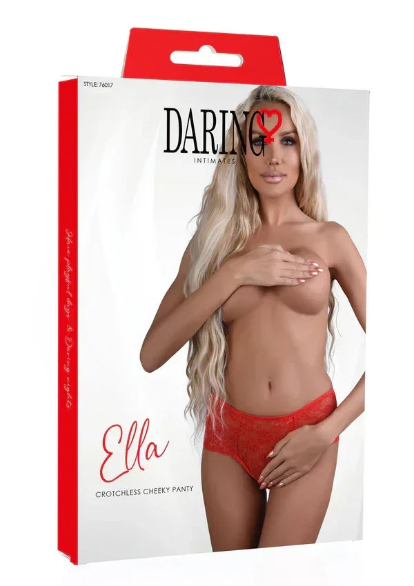 Bestel: Ella crotchless cheeky panty by Daring Intimates - bij Happytoys.nl, happytoys.be, Happytoys.ae: erotische sex webshop | liever Happy dan Easy ⭐⭐⭐⭐⭐