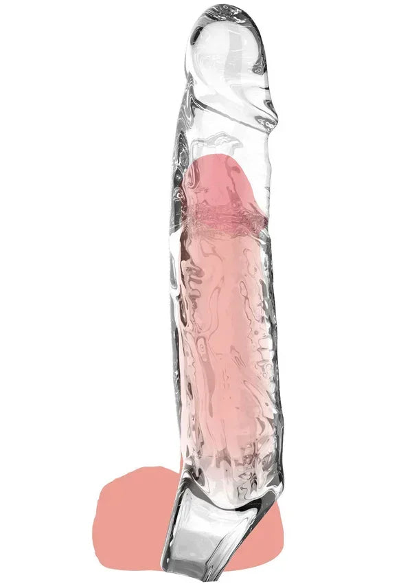 Bestel: Extension Sleeve TPE Large 19 cm by YoyJoy - bij Happytoys.nl, happytoys.be, Happytoys.ae: erotische sex webshop | liever Happy dan Easy ⭐⭐⭐⭐⭐