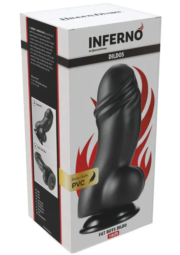 Bestel: Fat Boys Dildo PVC 19 cm by Hidden Desire - bij Happytoys.nl, happytoys.be, Happytoys.ae: erotische sex webshop | liever Happy dan Easy ⭐⭐⭐⭐⭐
