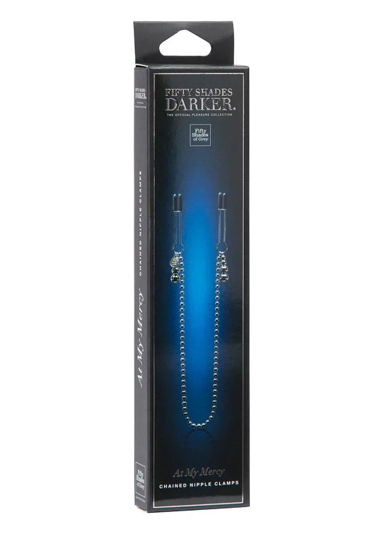 FiftyShadesDarkerAtMyMercyBeadedChainNippleClamps2 @ Happytoys Sexshop: online sex shop for Feeling Happy & Easy π the erotic store owned by a woman