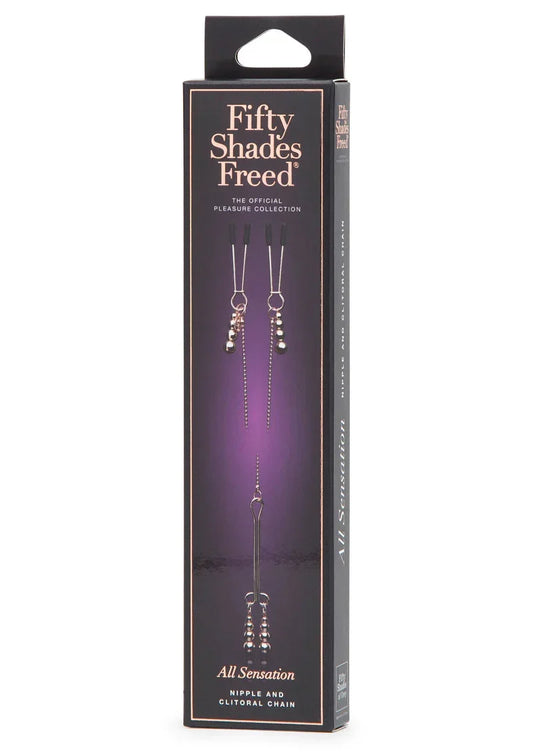 FiftyShadesFreedAllSensationNipple_ClitoralChain2 @ Happytoys Sexshop: online sex shop for Feeling Happy & Easy π the erotic store owned by a woman