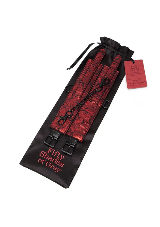 FiftyShadesOfGreyReversePULeatherWristCuffs2 @ Happytoys Sexshop: online sex shop for Feeling Happy & Easy π the erotic store owned by a woman