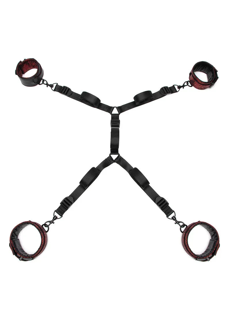 Bestel: Sweet Anticipation Under Mattress Restraint Set by Fifty Shades of Grey - bij Happytoys.nl, happytoys.be, Happytoys.ae: erotische sex webshop | liever Happy dan Easy ⭐⭐⭐⭐⭐