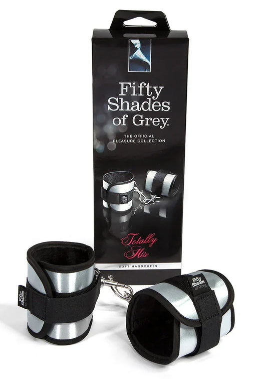 FiftyShadesofGreyTotallyHisSoftHandcuffs2 @ Happytoys Sexshop: online sex shop for Feeling Happy & Easy π the erotic store owned by a woman