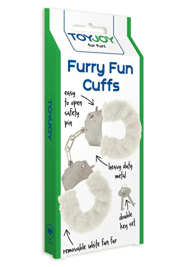 Bestel: Furry Fun Cuffs by ToyJoy - bij Happytoys.nl, happytoys.be, Happytoys.ae: erotische sex webshop | liever Happy dan Easy ⭐⭐⭐⭐⭐