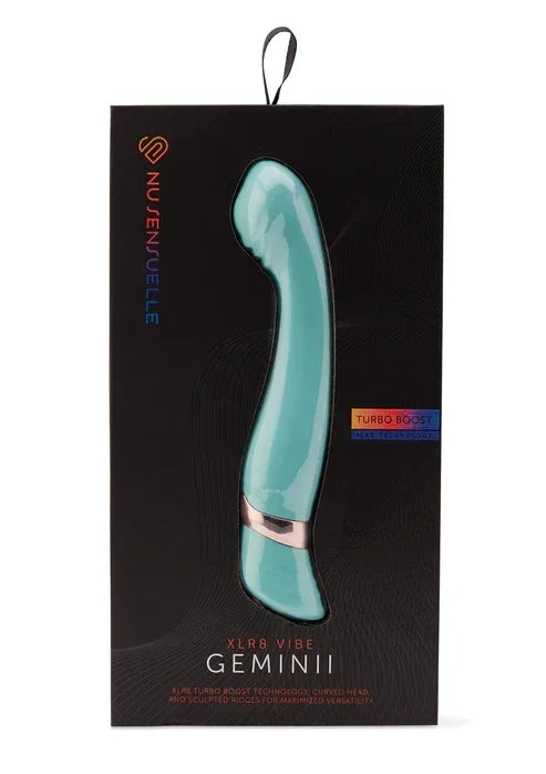 Bestel: Geminii XLR8 Vibrator by Nu Sensuelle - bij Happytoys.nl, happytoys.be, Happytoys.ae: erotische sex webshop | liever Happy dan Easy ⭐⭐⭐⭐⭐