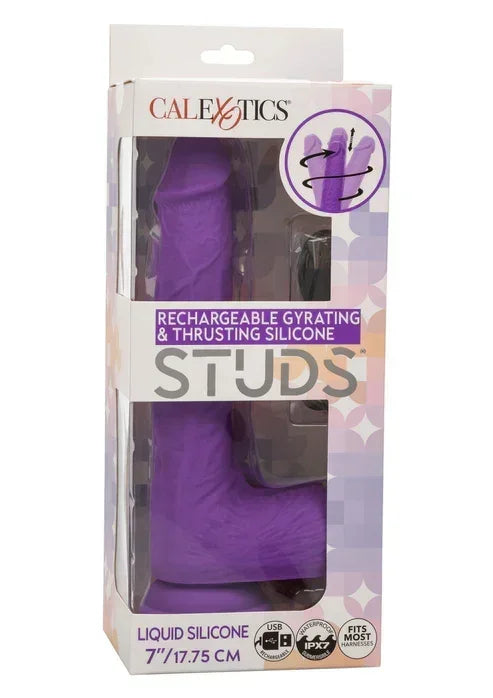 Bestel: Gyrating & Thrusting Studs by CalExotics - bij Happytoys.nl, happytoys.be, Happytoys.ae: erotische sex webshop | liever Happy dan Easy ⭐⭐⭐⭐⭐