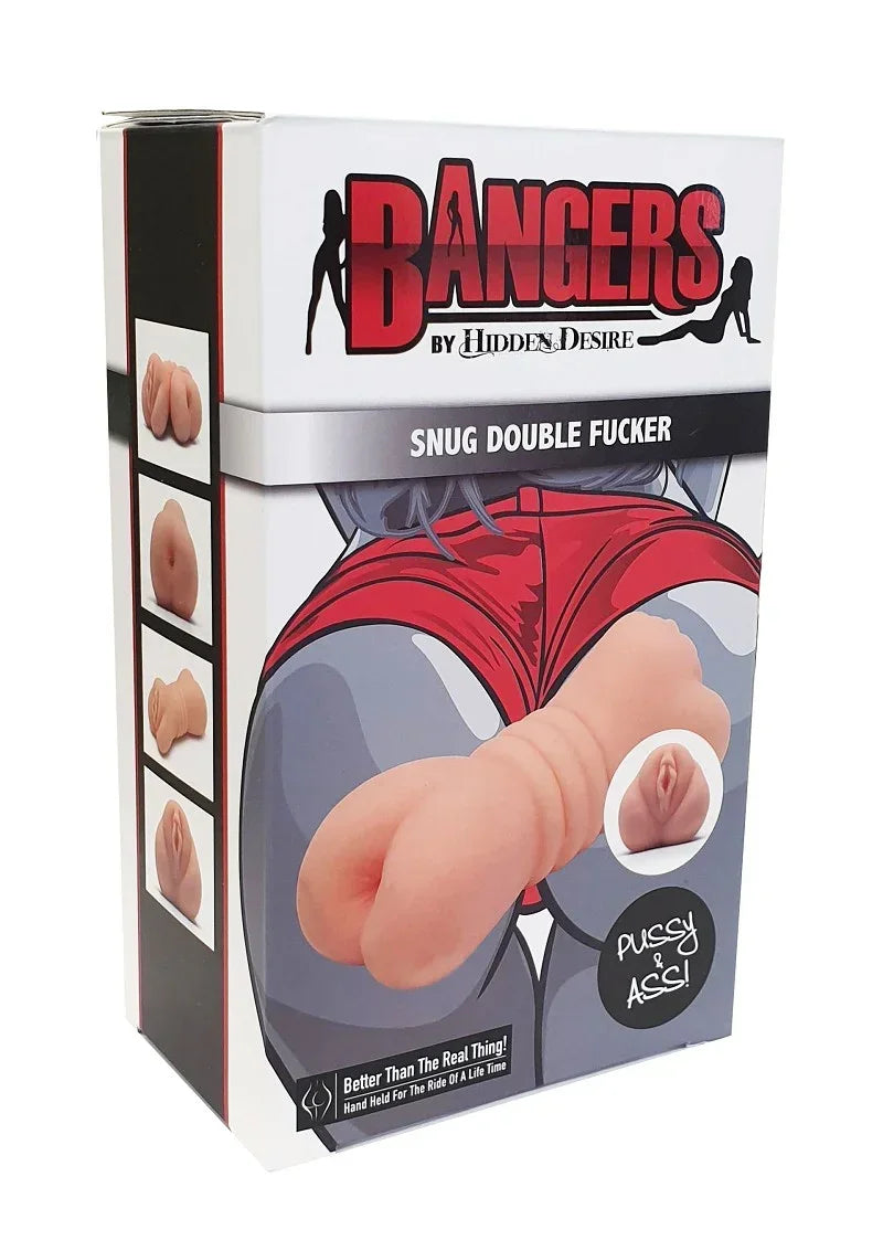 Bestel: Bangers Snug Double Fucker Pussy/Ass by Hidden Desire - bij Happytoys.nl, happytoys.be, Happytoys.ae: erotische sex webshop | liever Happy dan Easy âââââ
