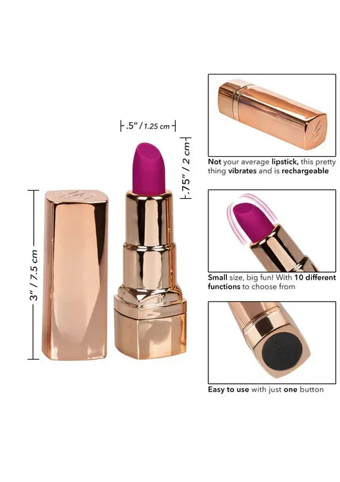 Bestel: Hide & Play Lipstick Rechargeable by CalExotics - bij Happytoys.nl, happytoys.be, Happytoys.ae: erotische sex webshop | liever Happy dan Easy ⭐⭐⭐⭐⭐