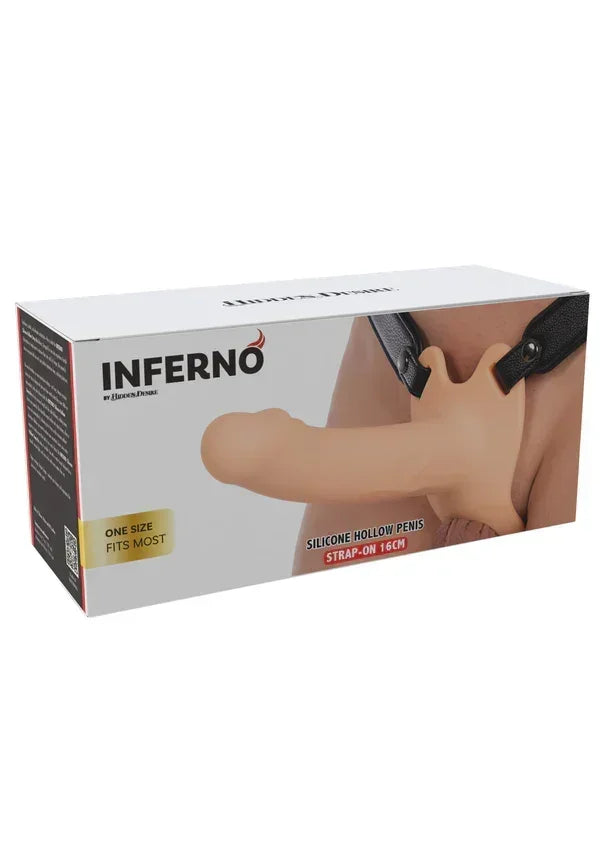 Bestel: Hollow Penis Strapon 16cm Skin by Hidden Desire - bij Happytoys.nl, happytoys.be, Happytoys.ae: erotische sex webshop | liever Happy dan Easy ⭐⭐⭐⭐⭐