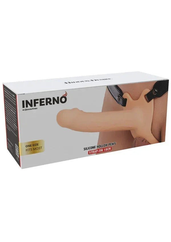 Bestel: Hollow Penis Strapon 18cm Skin by Hidden Desire - bij Happytoys.nl, happytoys.be, Happytoys.ae: erotische sex webshop | liever Happy dan Easy âââââ