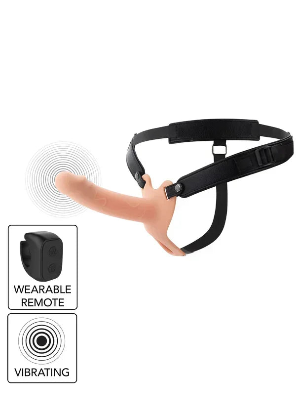 Bestel: Hollow Penis Strapon Vibrating 16cm Skin by Hidden Desire - bij Happytoys.nl, happytoys.be, Happytoys.ae: erotische sex webshop | liever Happy dan Easy ⭐⭐⭐⭐⭐