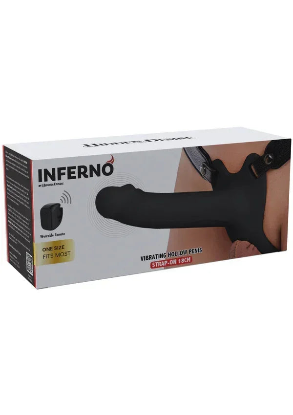 Bestel: Hollow Penis Strapon Vibrating 18cm Skin by Hidden Desire - bij Happytoys.nl, happytoys.be, Happytoys.ae: erotische sex webshop | liever Happy dan Easy ⭐⭐⭐⭐⭐