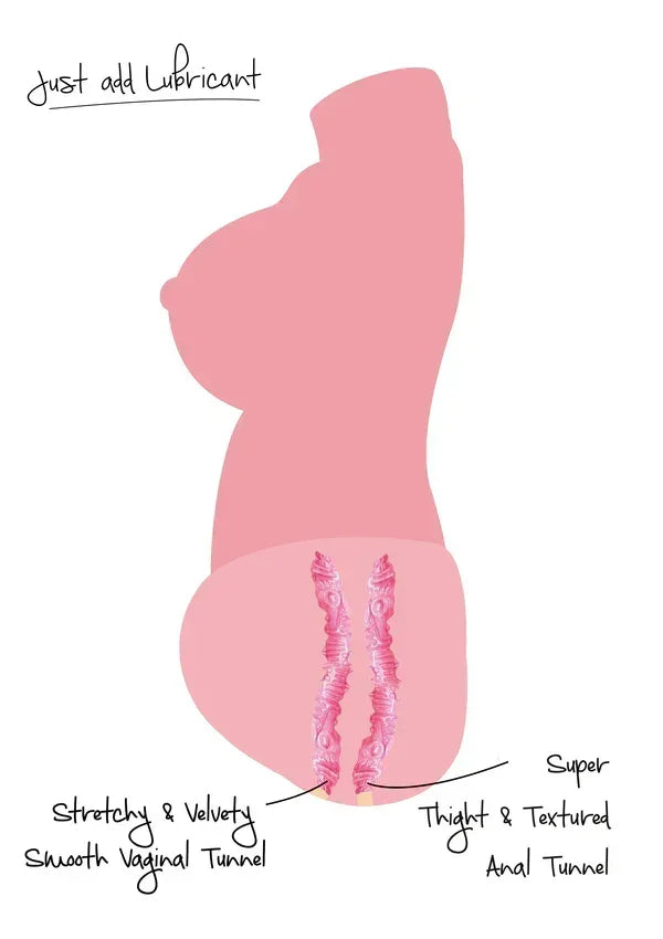 Bestel: Juicy Double D Sex Doll Torso 5.2 kg by Hidden Desire - bij Happytoys.nl, happytoys.be, Happytoys.ae: erotische sex webshop | liever Happy dan Easy ⭐⭐⭐⭐⭐
