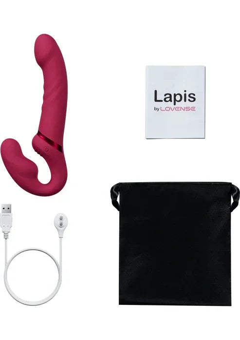 Bestel: Lapis strapless double dildo by Lovesense - bij Happytoys.nl, happytoys.be, Happytoys.ae: erotische sex webshop | liever Happy dan Easy âââââ