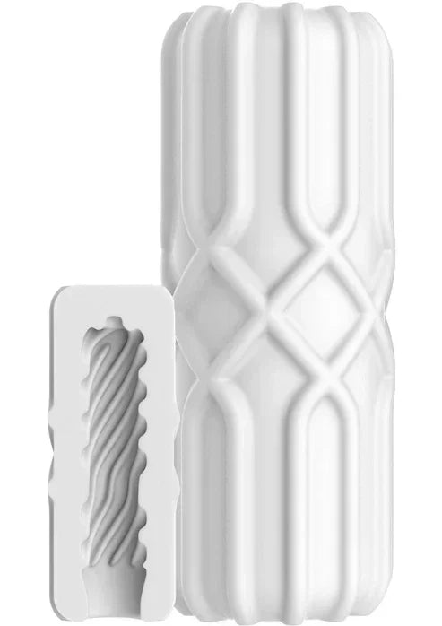 Bestel: Large Masturbator Hexo by ToyJoy - bij Happytoys.nl, happytoys.be, Happytoys.ae: erotische sex webshop | liever Happy dan Easy ⭐⭐⭐⭐⭐