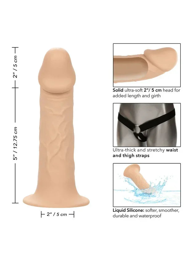 Bestel: Life - Like Extension W Harness by CalExotics - bij Happytoys.nl, happytoys.be, Happytoys.ae: erotische sex webshop | liever Happy dan Easy ⭐⭐⭐⭐⭐