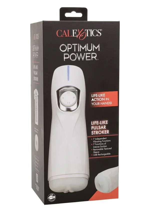 Bestel: Lifelike Pulsar Stroker by CalExotics - bij Happytoys.nl, happytoys.be, Happytoys.ae: erotische sex webshop | liever Happy dan Easy ⭐⭐⭐⭐⭐