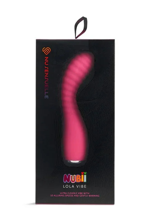 LolaFlexibleWarmingVibratorbyNuSensuelle2 @ Happytoys Sexshop: online sex shop for Feeling Happy & Easy π the erotic store owned by a woman
