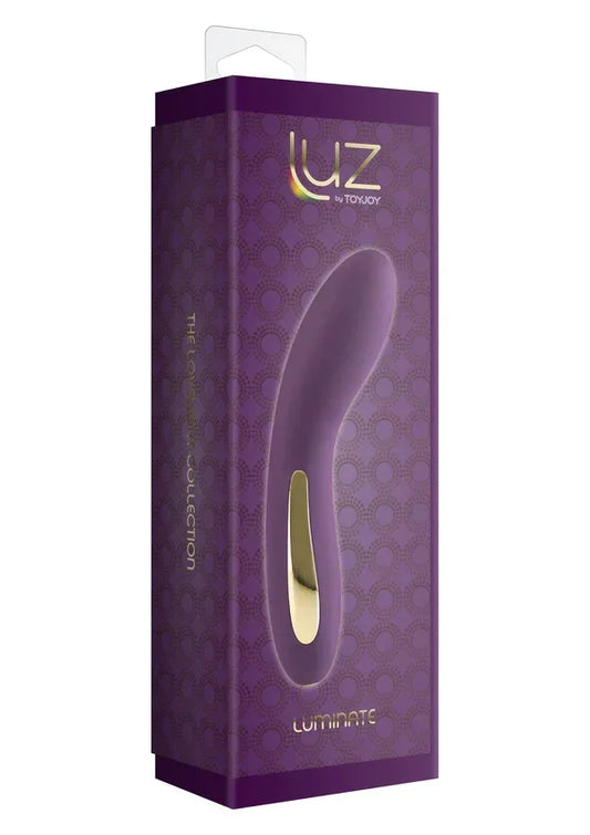 LuminateVibratorPurplebyLuz9 @ Happytoys Sexshop: online sex shop for Feeling Happy & Easy π the erotic store owned by a woman