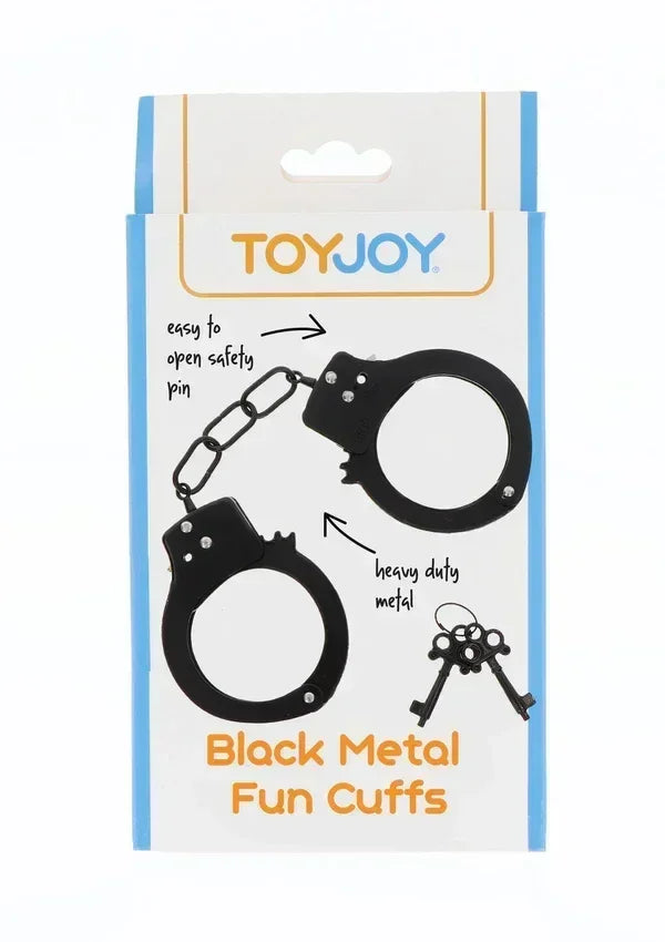 Bestel: Metal Handcuffs by ToyJoy - bij Happytoys.nl, happytoys.be, Happytoys.ae: erotische sex webshop | liever Happy dan Easy ⭐⭐⭐⭐⭐