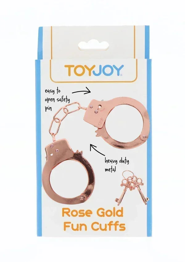 Bestel: Metal Handcuffs by ToyJoy - bij Happytoys.nl, happytoys.be, Happytoys.ae: erotische sex webshop | liever Happy dan Easy ⭐⭐⭐⭐⭐