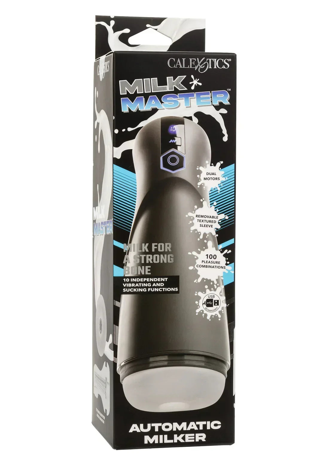 Bestel: Milk Master Automatic Milker by CalExotics - bij Happytoys.nl, happytoys.be, Happytoys.ae: erotische sex webshop | liever Happy dan Easy âââââ