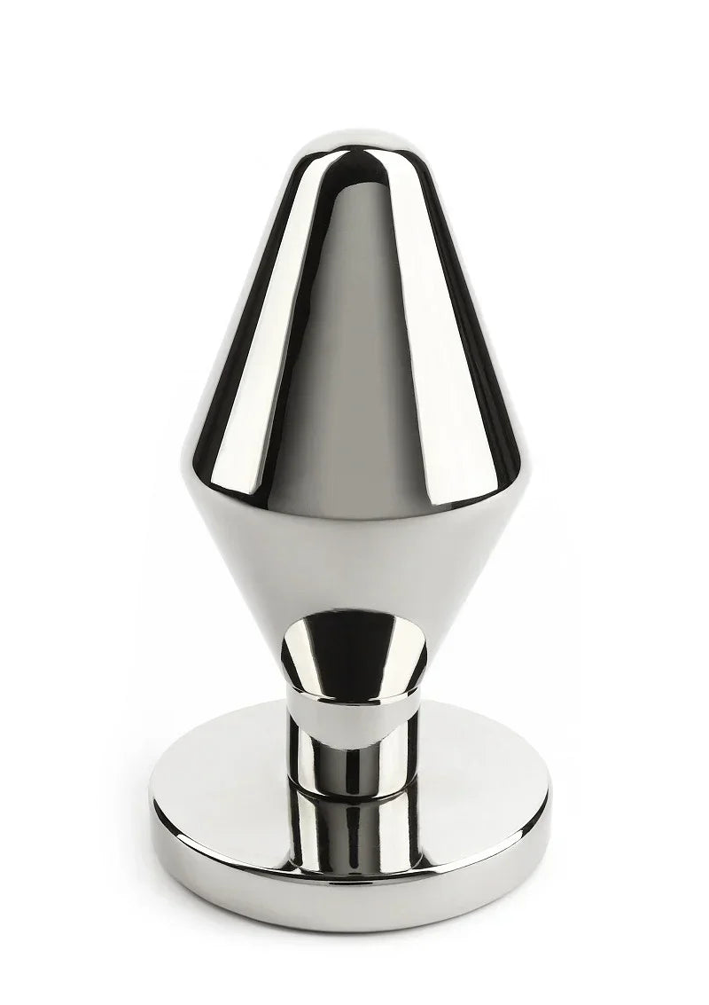 Bestel: Mr. Steel Classic Butt Plug Medium - bij Happytoys.nl, happytoys.be, Happytoys.ae: erotische sex webshop | liever Happy dan Easy âââââ