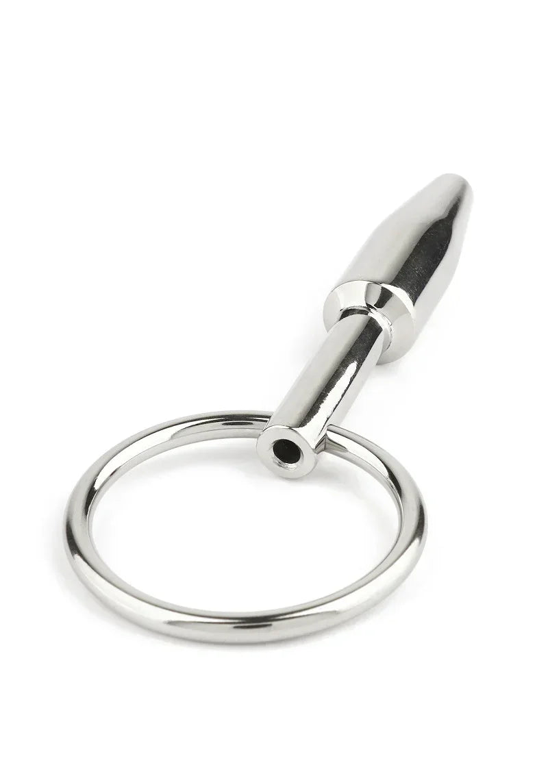 Bestel: Mini Fucker Open Plug Maat 8 by Mr. Steel - bij Happytoys.nl, happytoys.be, Happytoys.ae: erotische sex webshop | liever Happy dan Easy ⭐⭐⭐⭐⭐