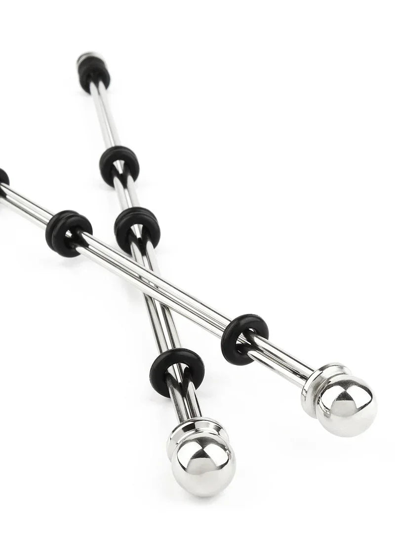 Bestel: Nipple Sticks with Ball 20cm by Mr. Steel - bij Happytoys.nl, happytoys.be, Happytoys.ae: erotische sex webshop | liever Happy dan Easy ⭐⭐⭐⭐⭐