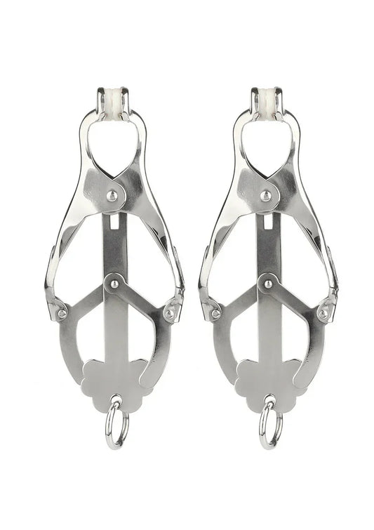 Mr.SteelSqueezerNippleClampsWRing2 @ Happytoys Sexshop: online sex shop for Feeling Happy & Easy π the erotic store owned by a woman