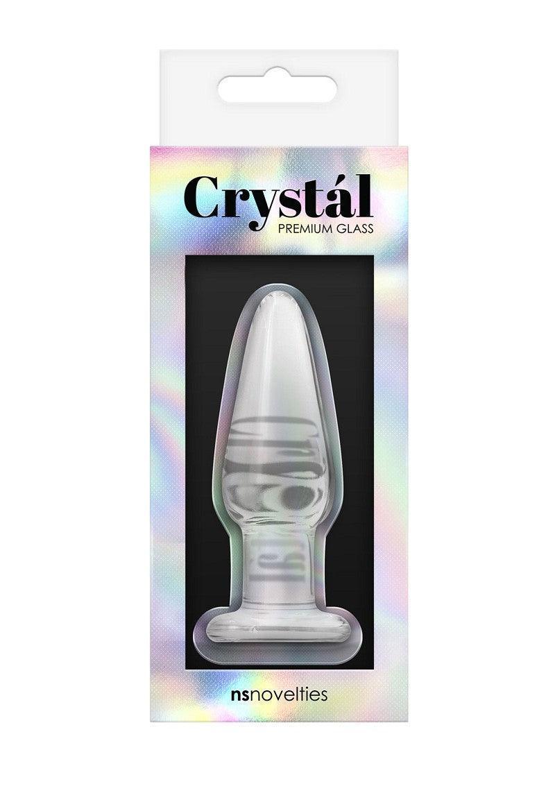NS-Novelties-Crystal-Tapered-Plug-Small-kleine-buttplug-Happytoys-Sexshop-liever-Happy-dan-Easy-6424 @ Happytoys Sexshop: online sex shop for Feeling Happy & Easy 😊 the erotic store owned by a woman