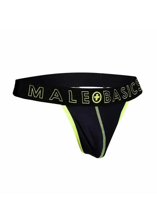 NeonThongSizeSYellowbyMaleBasics2 @ Happytoys Sexshop: online sex shop for Feeling Happy & Easy π the erotic store owned by a woman
