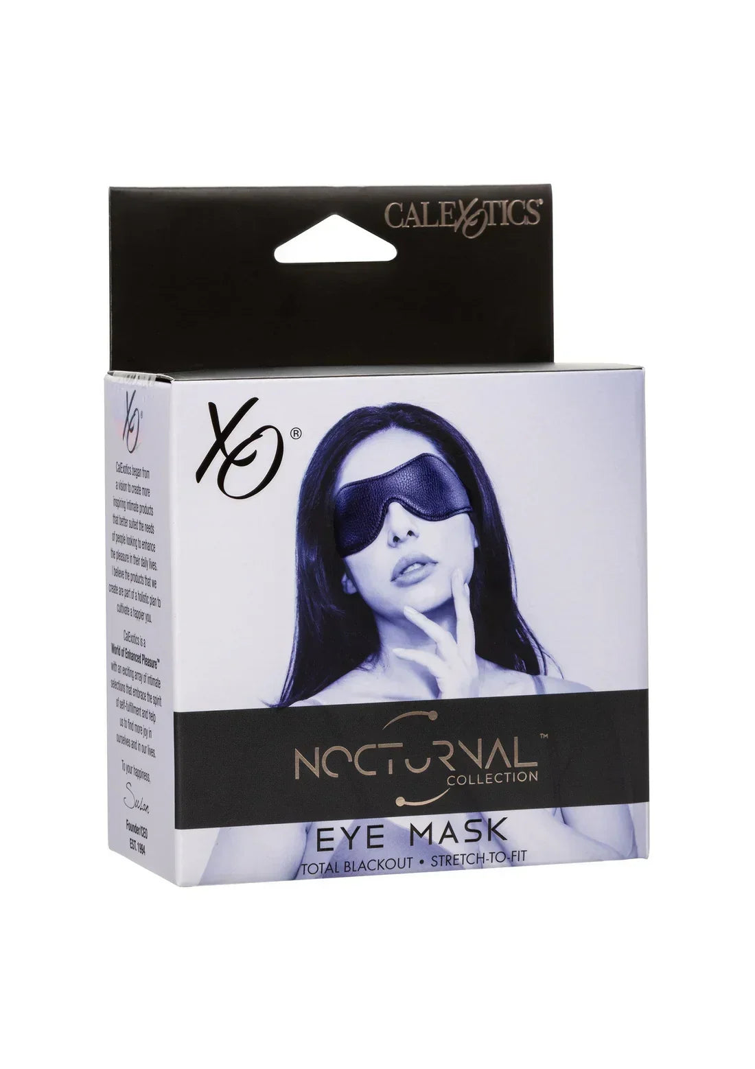 Bestel: Nocturnal Eye Mask by CalExotics - bij Happytoys.nl, happytoys.be, Happytoys.ae: erotische sex webshop | liever Happy dan Easy ⭐⭐⭐⭐⭐