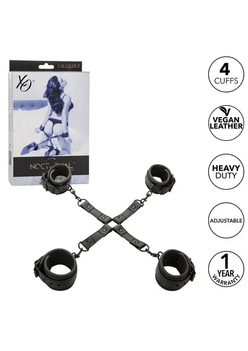 Bestel: Nocturnal Hog Tie by CalExotics - bij Happytoys.nl, happytoys.be, Happytoys.ae: erotische sex webshop | liever Happy dan Easy ⭐⭐⭐⭐⭐