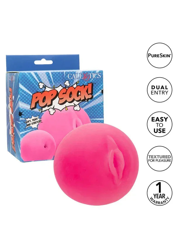 Bestel: Pop Sock Pussy Ass by CalExotics - bij Happytoys.nl, happytoys.be, Happytoys.ae: erotische sex webshop | liever Happy dan Easy ⭐⭐⭐⭐⭐