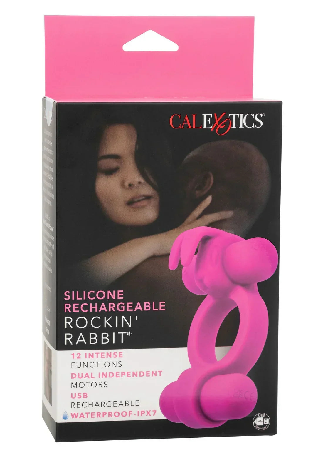 Bestel: Rechargeable Rockin Rabbit by CalExotics - bij Happytoys.nl, happytoys.be, Happytoys.ae: erotische sex webshop | liever Happy dan Easy ⭐⭐⭐⭐⭐