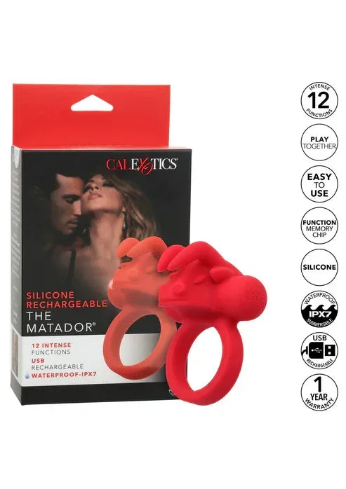 Bestel: Rechargeable The Matador by CalExotics - bij Happytoys.nl, happytoys.be, Happytoys.ae: erotische sex webshop | liever Happy dan Easy âââââ