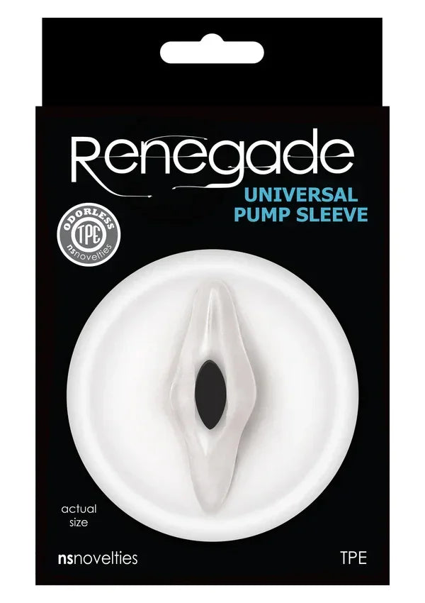 RenegadeUniversalPumpSleeveVaginabyNSNovelties2 @ Happytoys Sexshop: online sex shop for Feeling Happy & Easy 😊 the erotic store owned by a woman