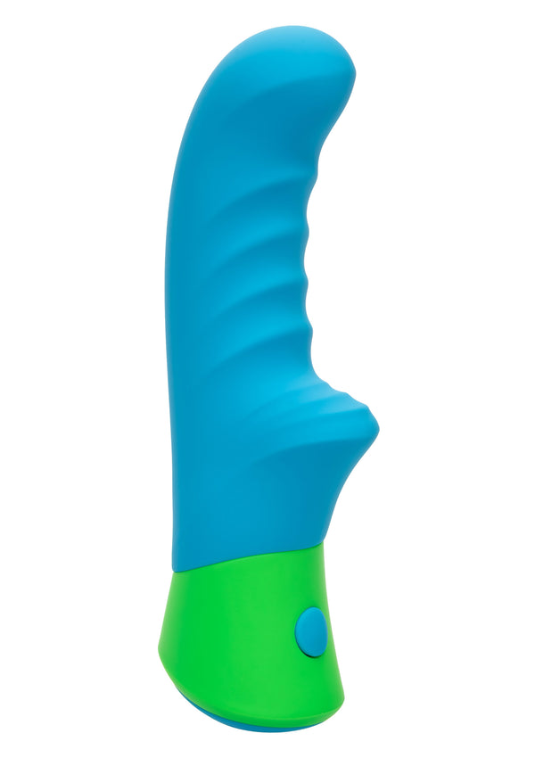 Bestel: Ridged - G Vibrator by CalExotics Rave - bij Happytoys.nl, happytoys.be, Happytoys.ae: erotische sex webshop | liever Happy dan Easy âââââ
