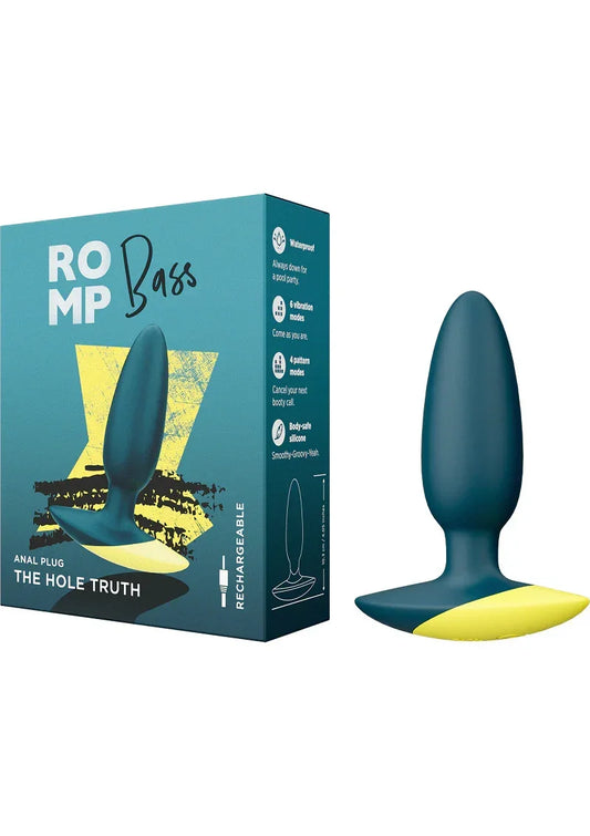 RompBassvibratingAnalPlug2 @ Happytoys Sexshop: online sex shop for Feeling Happy & Easy π the erotic store owned by a woman