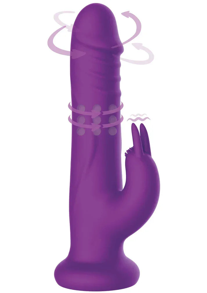Bestel: Rotating Beads Rabbit Vibrator by Playhouse Delight - bij Happytoys.nl, happytoys.be, Happytoys.ae: erotische sex webshop | liever Happy dan Easy âââââ