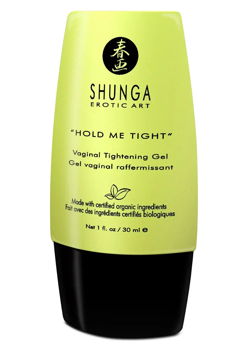 Bestel: Hold Me Tight Vaginal Tightening Gel by Shunga - bij Happytoys: de erotische sex webshop | liever Happy dan Easy ⭐⭐⭐⭐⭐