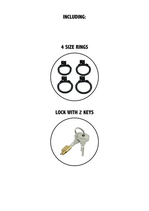 Bestel: Sissy Trainer Cock Lock X - Short by Hidden Desire - bij Happytoys.nl, happytoys.be, Happytoys.ae: erotische sex webshop | liever Happy dan Easy ⭐⭐⭐⭐⭐