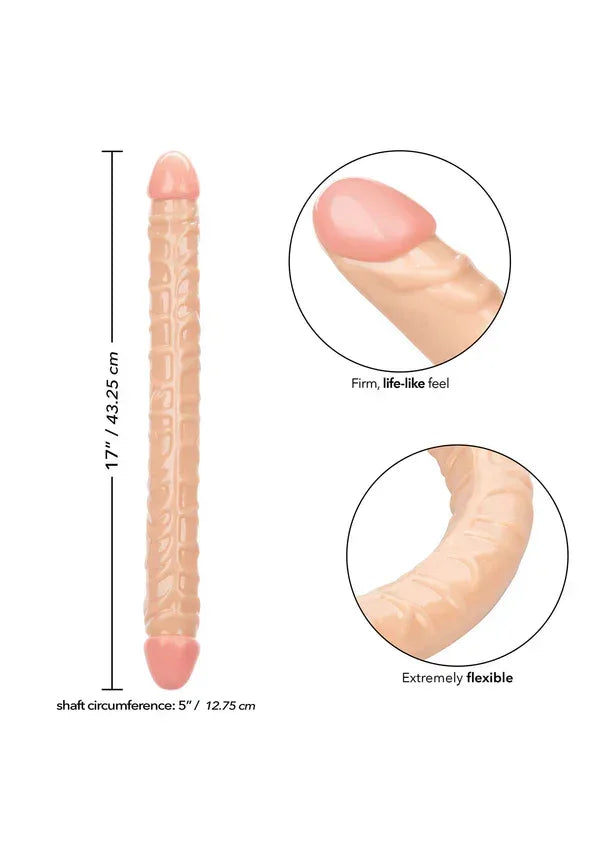 SizeQueenDoubleDong17inchbyCalExotics3 @ Happytoys Sexshop: online sex shop for Feeling Happy & Easy 😊 the erotic store owned by a woman