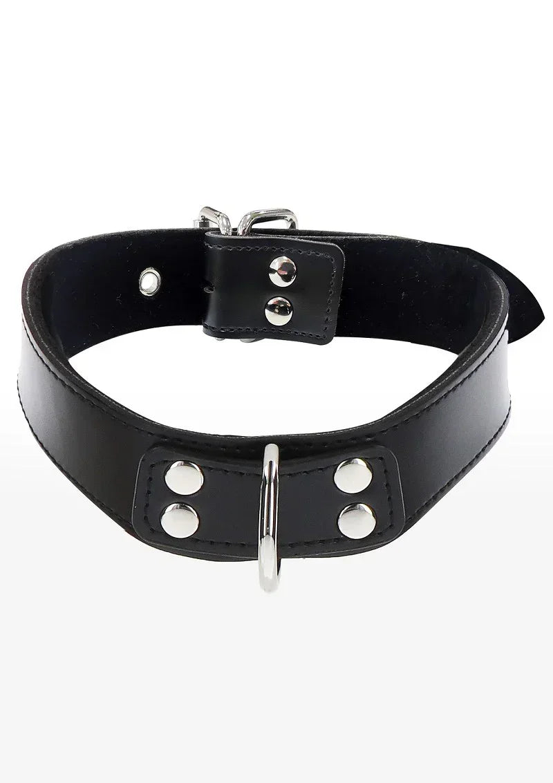 Bestel: Bondage Essentials Elegante D - Ring Halsband by Taboom - bij Happytoys.nl, happytoys.be, Happytoys.ae: erotische sex webshop | liever Happy dan Easy ⭐⭐⭐⭐⭐