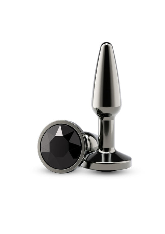 Tapered_Plug_Small_by_NS_Novelties_Rear_Assets_black | bestel discreet online bij Happytoys, de erotische webshop geleid door een vrouw.