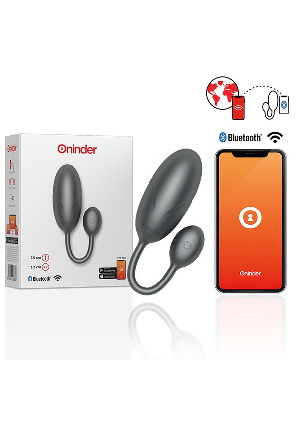 Bestel: Tokyo Vibrating Egg + App by Oninder - bij Happytoys.nl, happytoys.be, Happytoys.ae: erotische sex webshop | liever Happy dan Easy ⭐⭐⭐⭐⭐