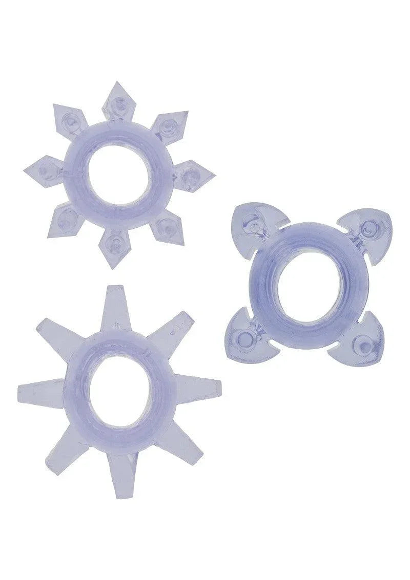 Bestel: Basics Tickle C - Rings by ToyJoy - bij Happytoys.nl, happytoys.be, Happytoys.ae: erotische sex webshop | liever Happy dan Easy ⭐⭐⭐⭐⭐