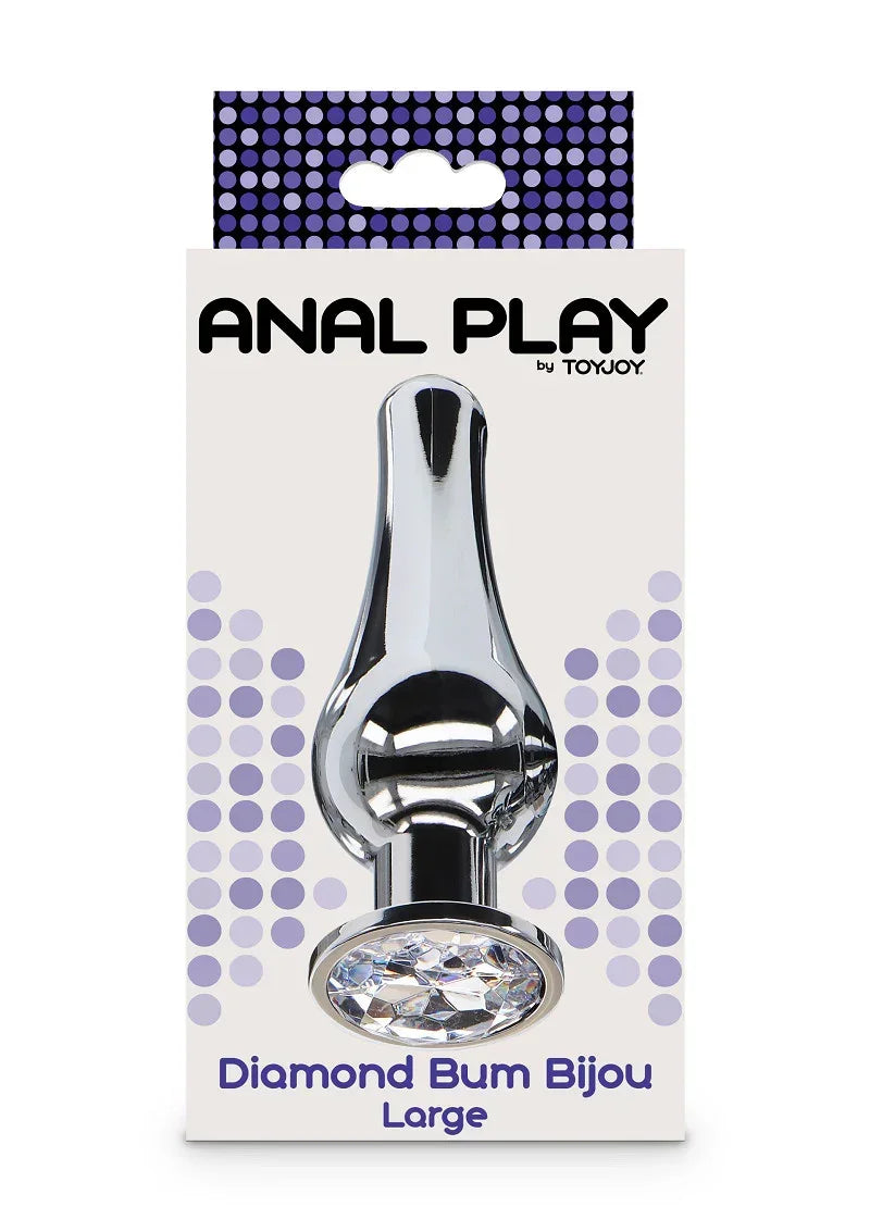 Bestel: Anal Play Diamond Bum Bijou Large by ToyJoy - bij Happytoys.nl, happytoys.be, Happytoys.ae: erotische sex webshop | liever Happy dan Easy âââââ